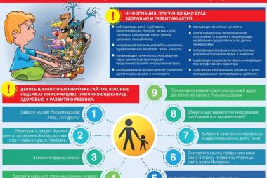 Памятка для защиты детей от вредной опасной информации Памятка для защиты детей от вредной опасной информации
